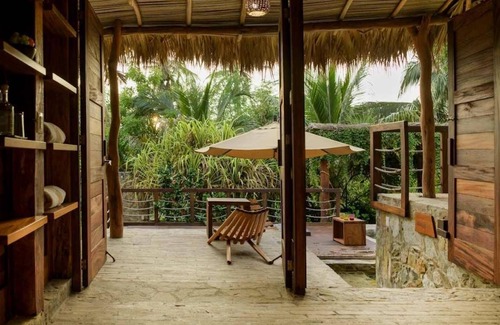 Santa Maria Tonameca House | Casa del Mar AC Rustic design Pool Breakfast