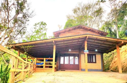 Santo Amaro da Imperatriz Apartment | Casa dos Alpes com Jacuzzi hidro e Lareira