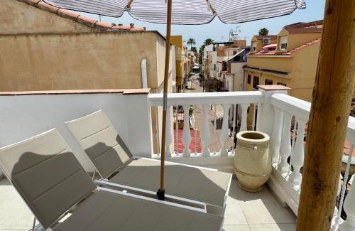 Malaga-Este House | Casa el Periquito - Beach house - Sea view - Roof terrace - Ibiza vibe