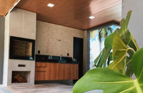 Passo de Camaragibe House | Casa em Milagres| 3 suítes, área gourmet, piscina