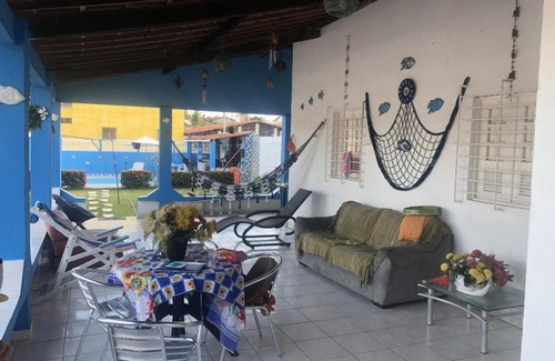 Pontal de Serrambi House | Casa em Serrambi com Piscina e Terraço Amplo