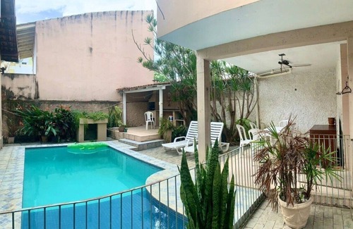 Campos House | Casa Flamboyant piscina churrasqueira