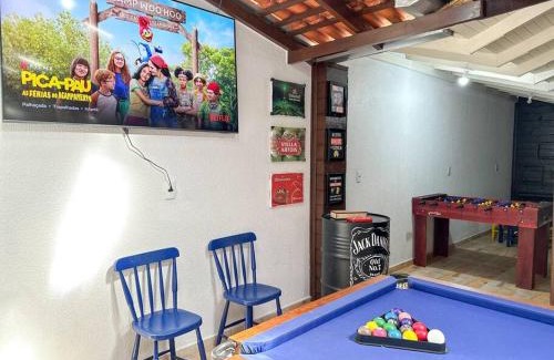 Ze Amandio House | CASA FOCA 271 - com piscina, conforto e lazer para até 8 pessoas