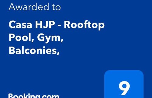 Bella Vista Apartment | Casa HJP - Rooftop Pool, Gym, Balconies,