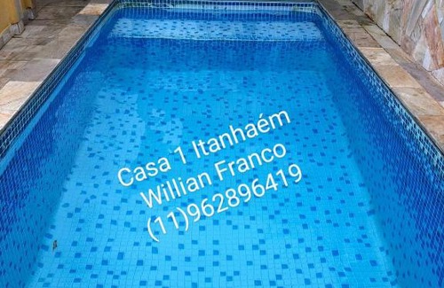 Tupy House | Casa inteira ITANHAÉM Piscina AQUECIDA, Churrasqueira e Wi-fi