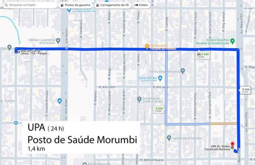 Foz do Iguacu House | Casa Jardim Soledade - Morumbi- 8 pessoas com churasqueira