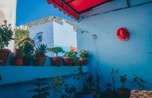 Medina of Chefchaouen Apartment | Casa Karam With View Of The 3 Mountains