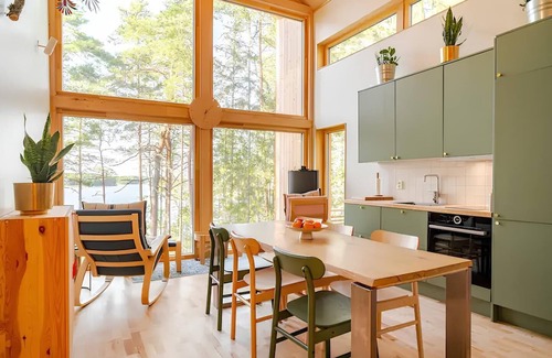 Korppoo Villa | Casa Kolibri, beautiful 3-Bedroom Seaside Cabin in Turku archipelago