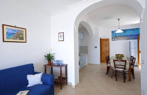 Praiano Apartment | Casa Le Agavi, terrace with stunning view