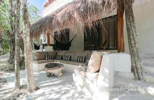 Bacalar House | Casa Lole Amazing Views, Rooftop, Jacuzzi, Terrace and Private Pier