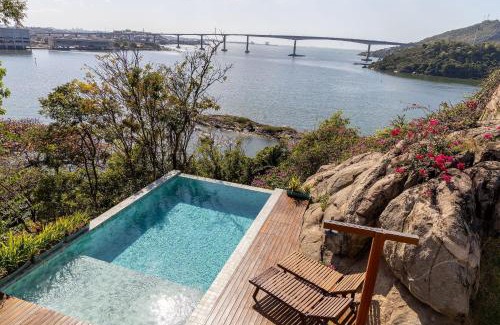 Centro de Vila Velha House | Casa LUXO c/vista panorâmica em Vila Velha-SH095D
