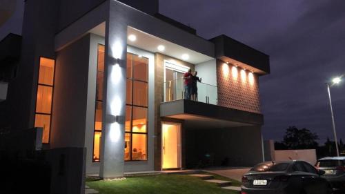 Cachoeira do Bom Jesus House | Casa Luxo com piscina a 500 metros da praia