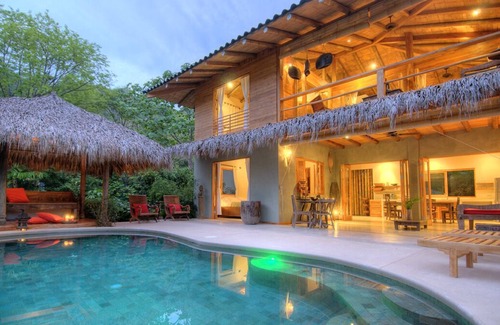Playa Hermosa Cobano Villa | Casa Macondo Romantic Tropical Luxury Beach Villa with Casita