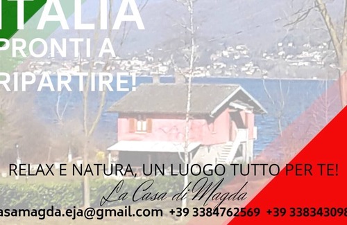 Cazzago Brabbia Cottage | "Casa Magda" entire chalet / cottage with direct access to Lake - ex boathouse