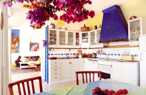 Tarajalejo Villa | CASA MARAVILLA DEL MAR - home office with sea view