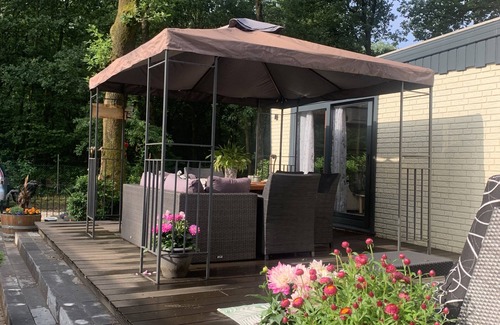 Bosgebied Hoenderloo Ski Chalet | Casa Marina, locatie op een Vuurwerkvrij vakantiepark.