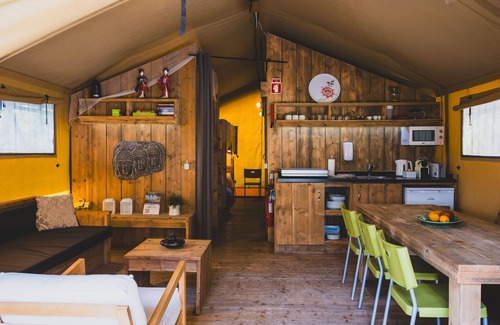 Caldas da Rainha RV Rental | Casa Matsu – Luxury Safari Tent for Families and Groups at Quinta Japonesa