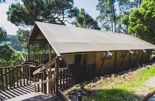 Caldas da Rainha RV Rental | Casa Matsu – Luxury Safari Tent for Families and Groups at Quinta Japonesa