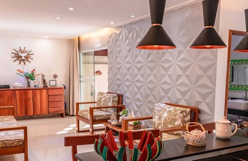 Caixa-Pregos House | Casa na Praia em Vera Cruz com Varanda Gourmet