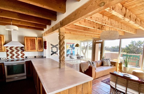 Eldorado at Santa Fe House | CASA NOPAL - An Artisan Retreat with Mountain Views