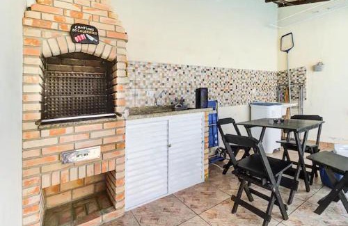 Santa Terezinha House | Casa nova na praia com piscina e área de churrasco