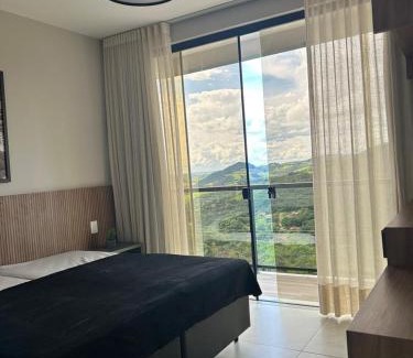 Aguas de Lindoia House | Casa nova, piscina e vista para as montanhas