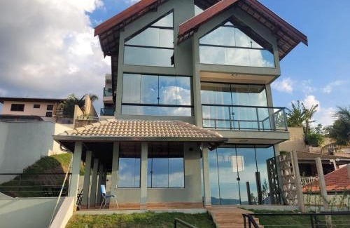 Aguas de Lindoia House | Casa nova, piscina e vista para as montanhas