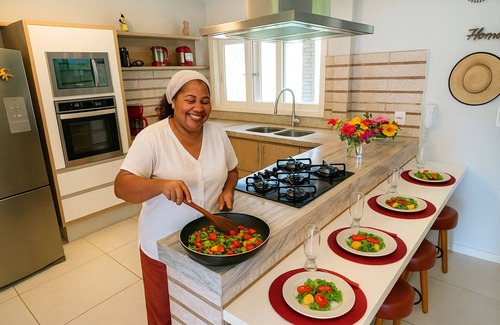 Touros House | Casa Oásis Gostoso: Conforto Exclusivo à Beira Mar - Serviços de Hotelaria