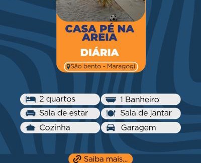 Sao Bento House | Casa pé na areia