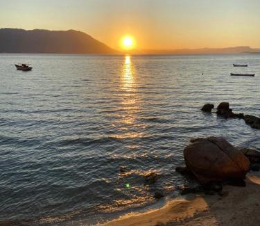 Florianopolis Villa | Casa Pé na Areia, Ribeirão da Ilha, 4suítes QK9397