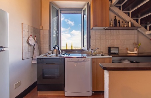 Paciano Apartment | Casa Paciano, near town, apartments with pool, Olivo