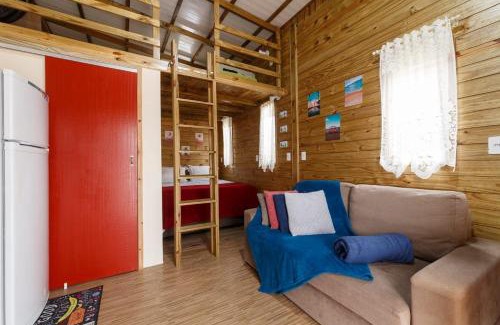 Muquem Ski Chalet | Casa Perto das melhores praias Florianópolis, 8 pessoas, ar condicionado, tv, wifi, cozinha completa, lavanderia,