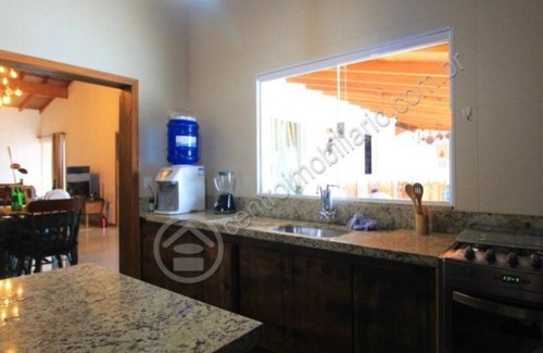 Balneario Gaivotas House | Casa Piscina + Área Gourmet 300 Metros da Praia, Área Gourmet e Piscina