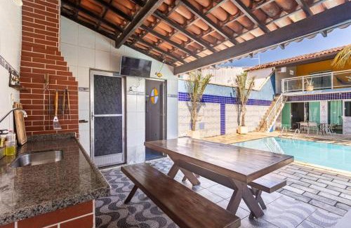 Cidade Nova House | Casa Privativa com Piscina, Churrasqueira, Mesa de Sinuca
