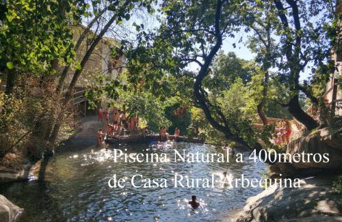 Casas del Monte House | Casa Rural ARBEQUINA-PISCINA NATURAL a 100 metros