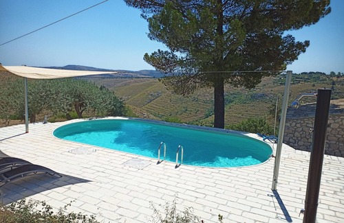 Buscemi House | Casa Rustico Relax completely private with pool in the olive grove with a fantastic panorama