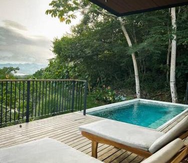 Las Escobas del Venado House | Casa Samambaia - sea view tropical paradise w' pool