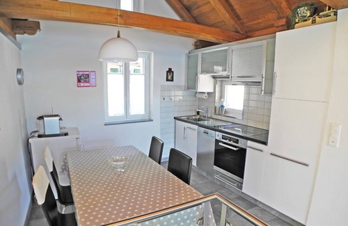 Brione sopra Minusio Apartment | Casa Santa Barbara: Stylish Swiss Holiday Home with Lake and Mountain Views