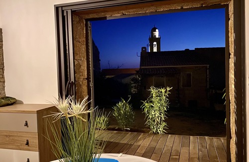 Monacia-d'Aullene House | Casa Santu(Studio 20m2) 2/3p, patio 30m2,Clim,free parking