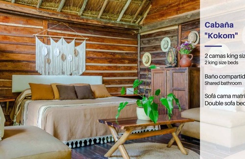 Leona Vicario Cabin | Casa Selvática Kokom | Ruta de los Cenotes | 6 PAX
