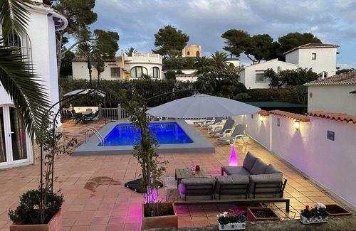 Balcon del Mar Villa | CASA SERENITA charming villa with pool in Javea