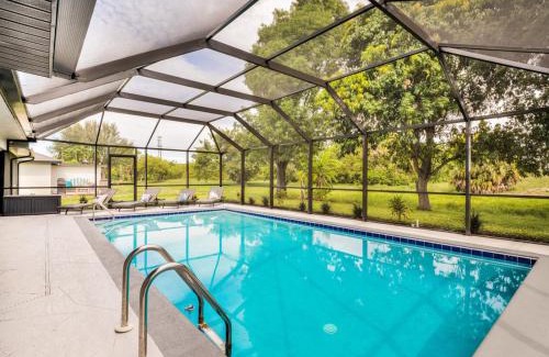 Caloosahatchee House | Casa Serenity Private Pool, with Heated Option near Beaches and Shopping Sleeps 12