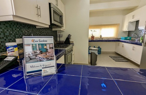 Colonia Repobladores House | Casa Sunshine! Tropical Cozumel Retreat. Pool, 2 BR, 2 Bath