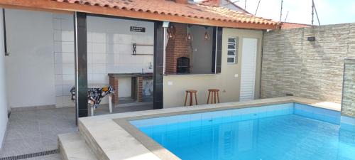 Tupy House | Casa térrea com piscina a 250 metros da praia