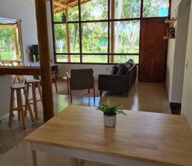 Caravelas House | Casa Terracota 2 - Beleza, conforto e sofisticação à 50m do rio