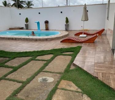 Estancia House | casa top com piscina na lagoa tambaquis