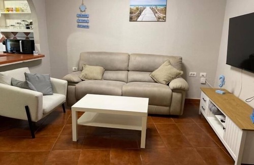 Alcala Apartment | CASA TORTUGA. Apartment with terrace. 1 minut from the beach. Free wifii