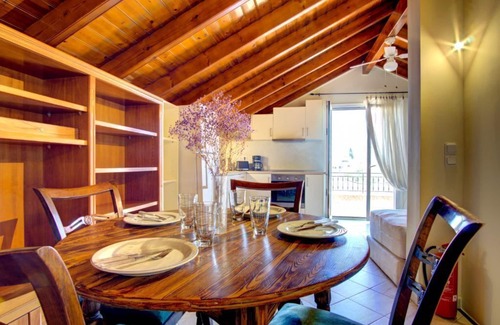 Potamos Apartment | Casa Tzos - a restored countryside house with private garage and a garden