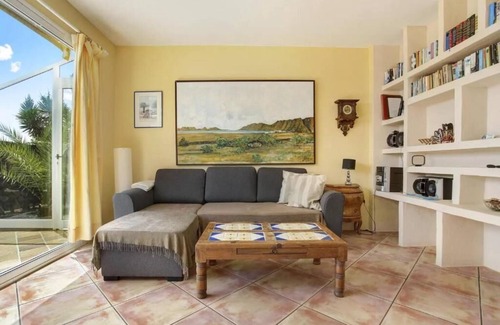 Teguise Resort | CASA VERDE Apartment 3 Private terrace with sunset seat.