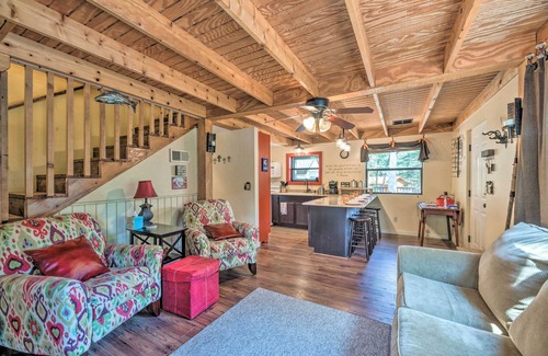 Cloudcroft Cabin | 'Casa Verde' Cabin w/Fire Pit: 4 Mi to Ski